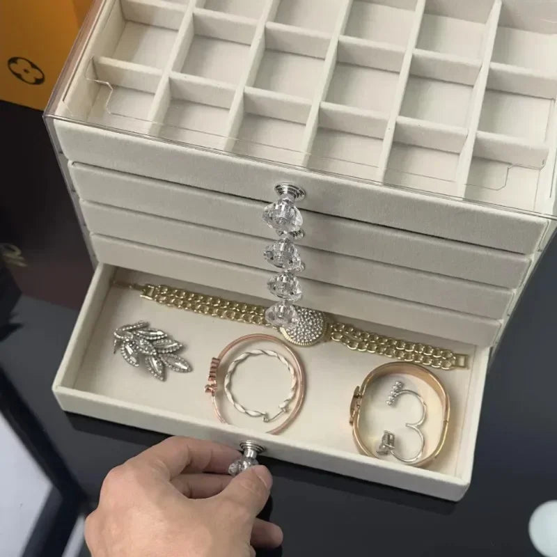 LuxeVault Jewelry Organizer
