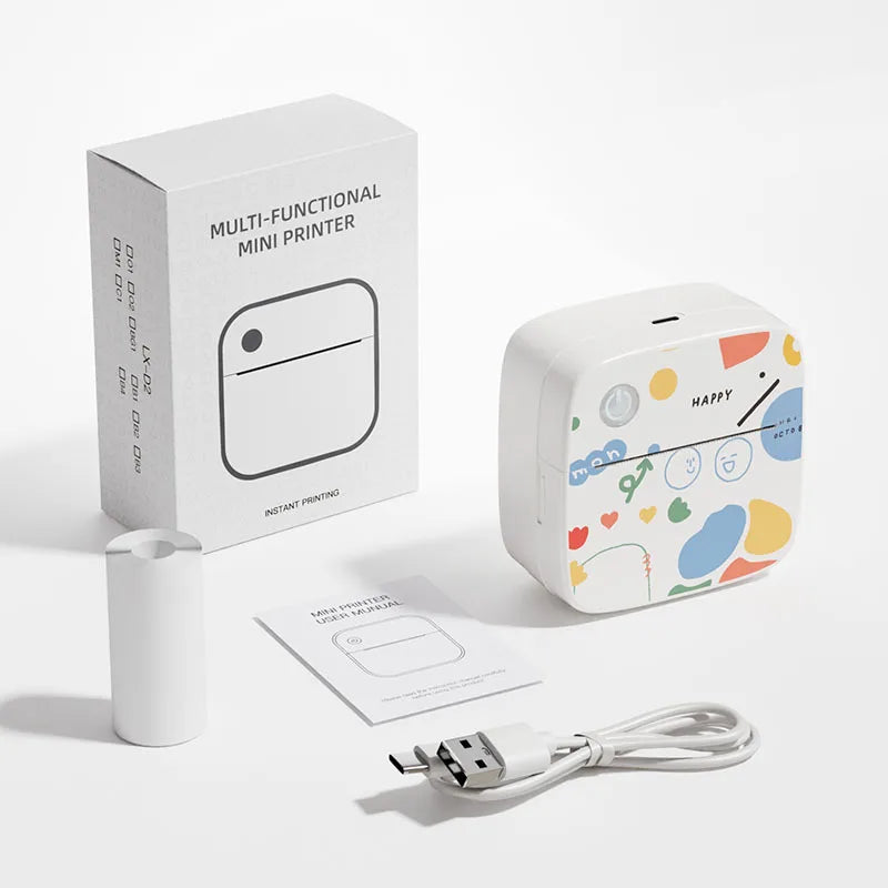 Mini Portable Thermal Printer – Print Anywhere 📱