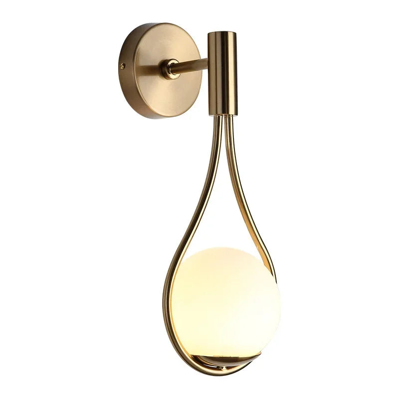 Aurora Glass Wall Light