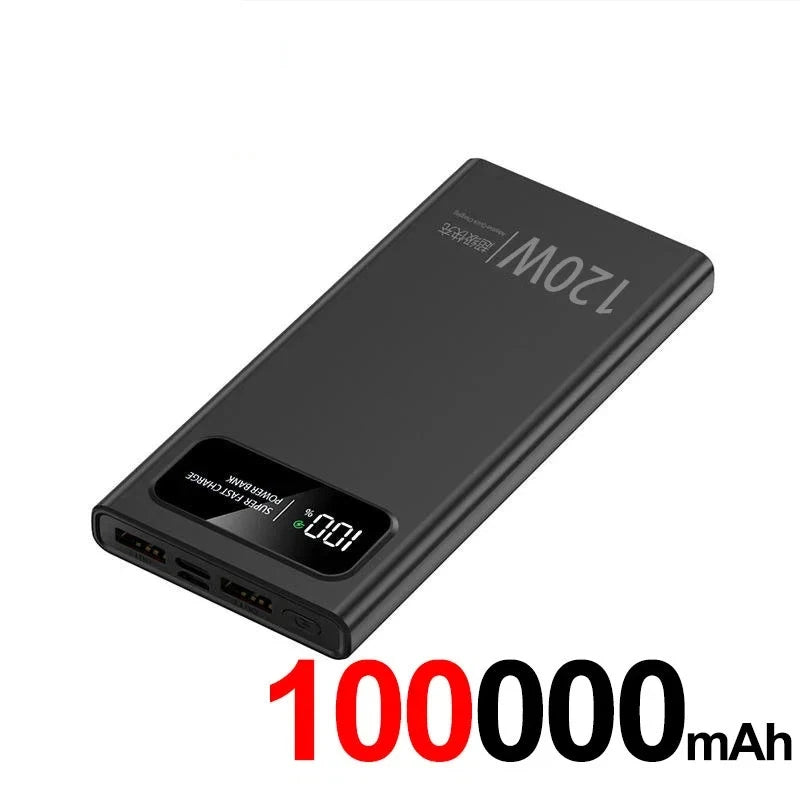 120W Fast Charging Power Bank