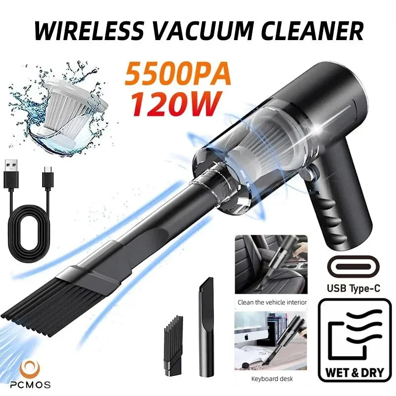 Wireless Home & Car Vacuum Cleaner