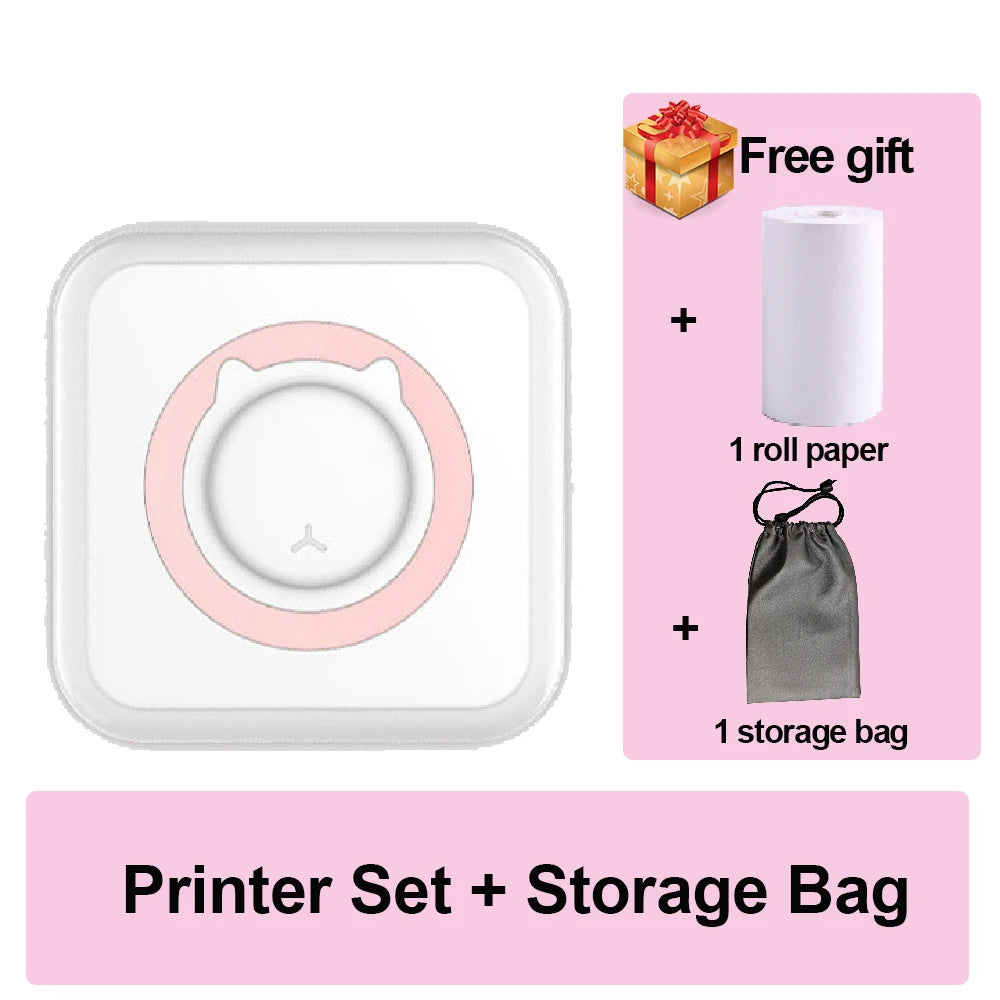 Mini Portable Printer – Print Anywhere Instantly 🖨️