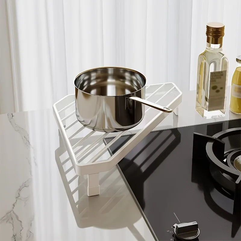 Corner Heat-Resistant Rack – Kitchen Stand