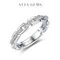 RoseAura Moissanite Ring