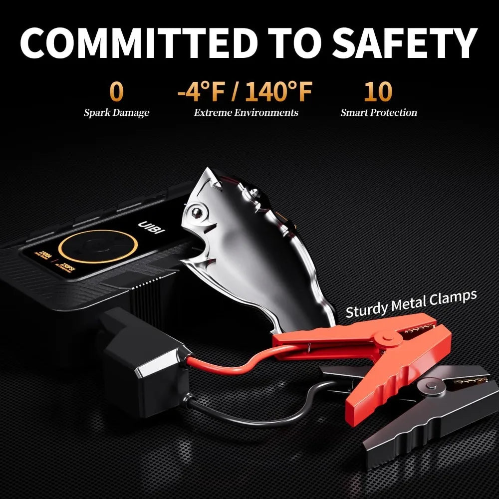 PAIVIROKU 5000A Car Jump Starter with Air Compressor
