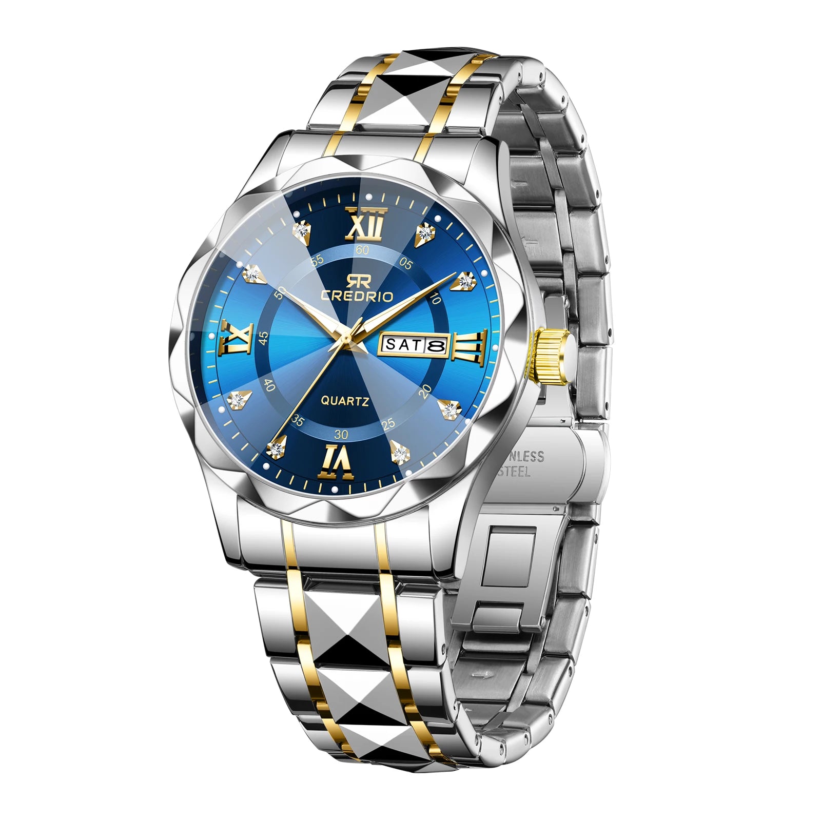 Men’s Luxury Quartz Watch – Waterproof & Luminous
