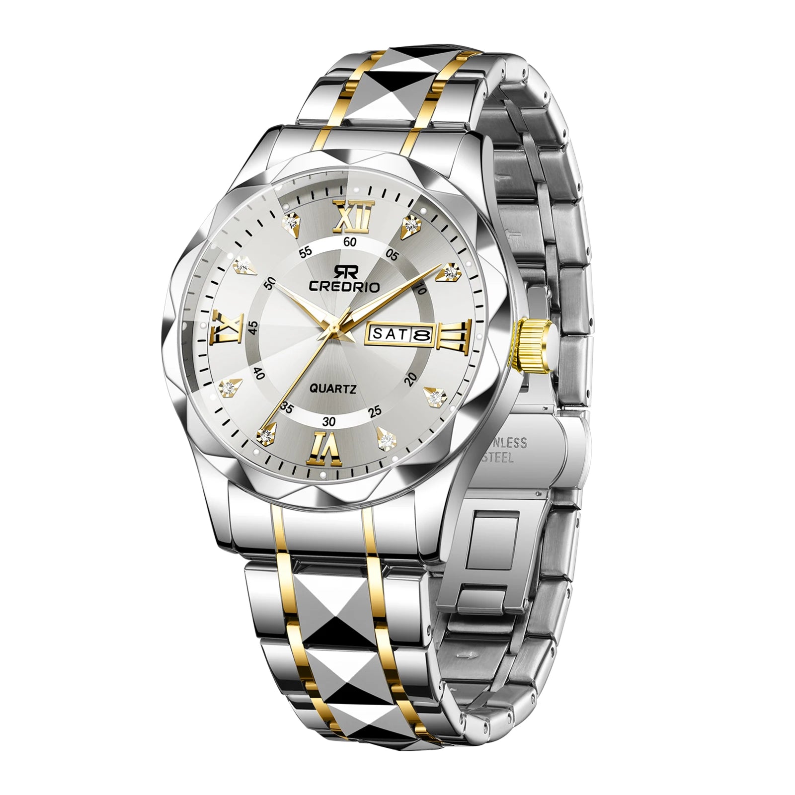 Men’s Luxury Quartz Watch – Waterproof & Luminous