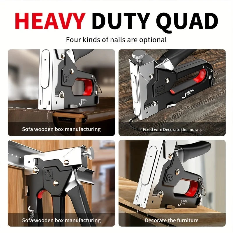 Manual Pneumatic Nail Gun – Heavy-Duty Woodworking Tool