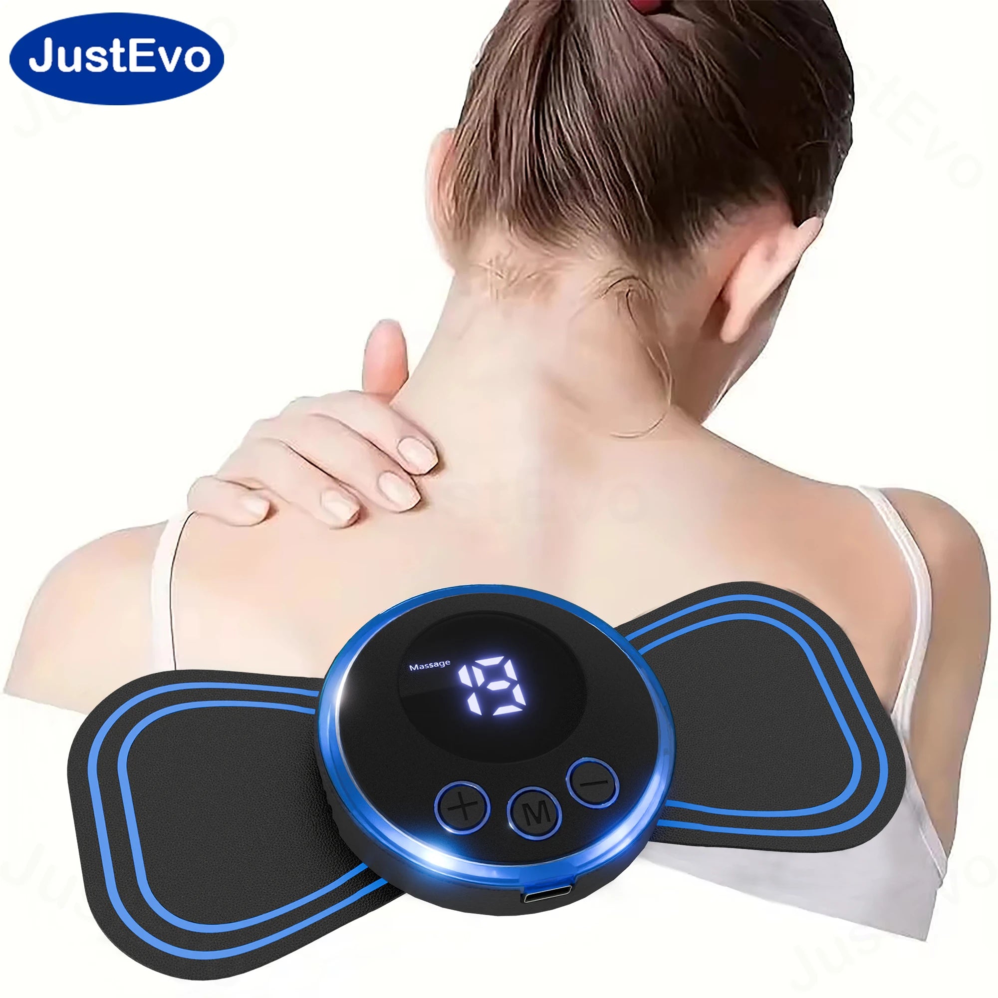 EMS Muscle Massager Patch – Portable & Smart