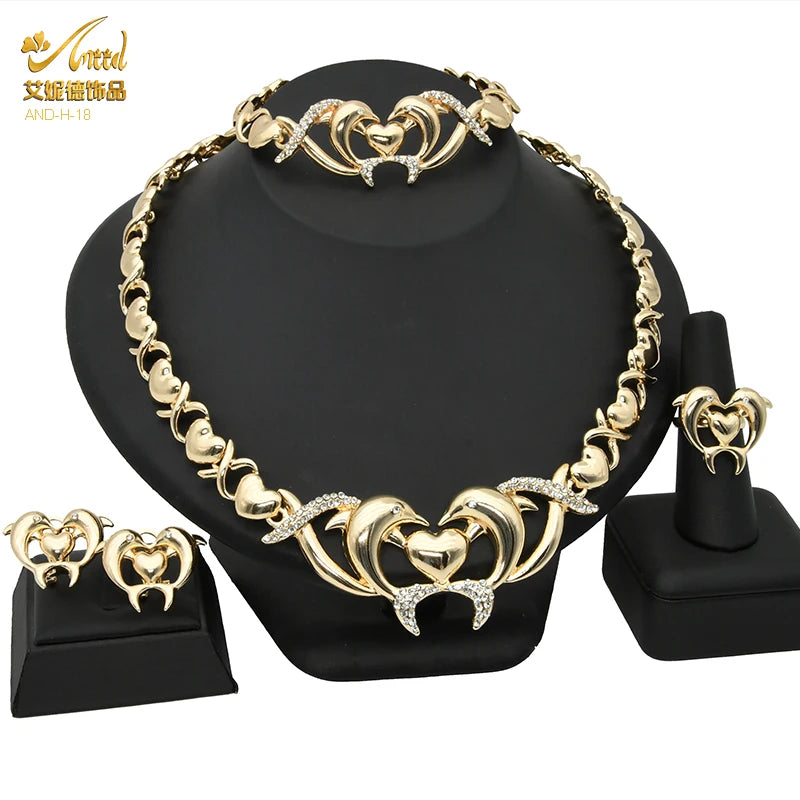 Golden Majesty Jewelry Set