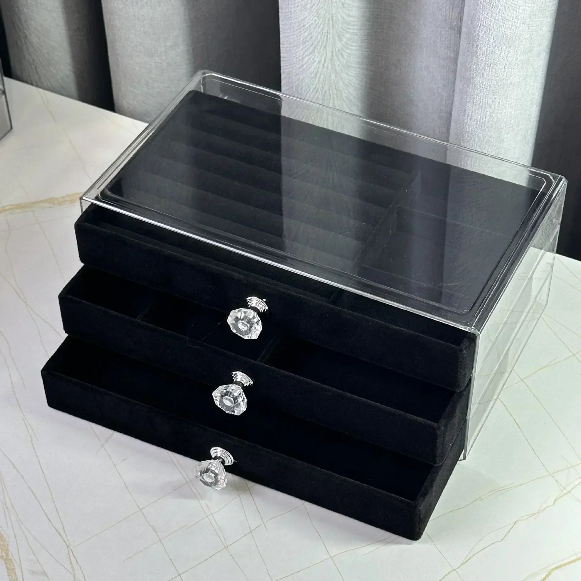 LuxeVault Jewelry Organizer