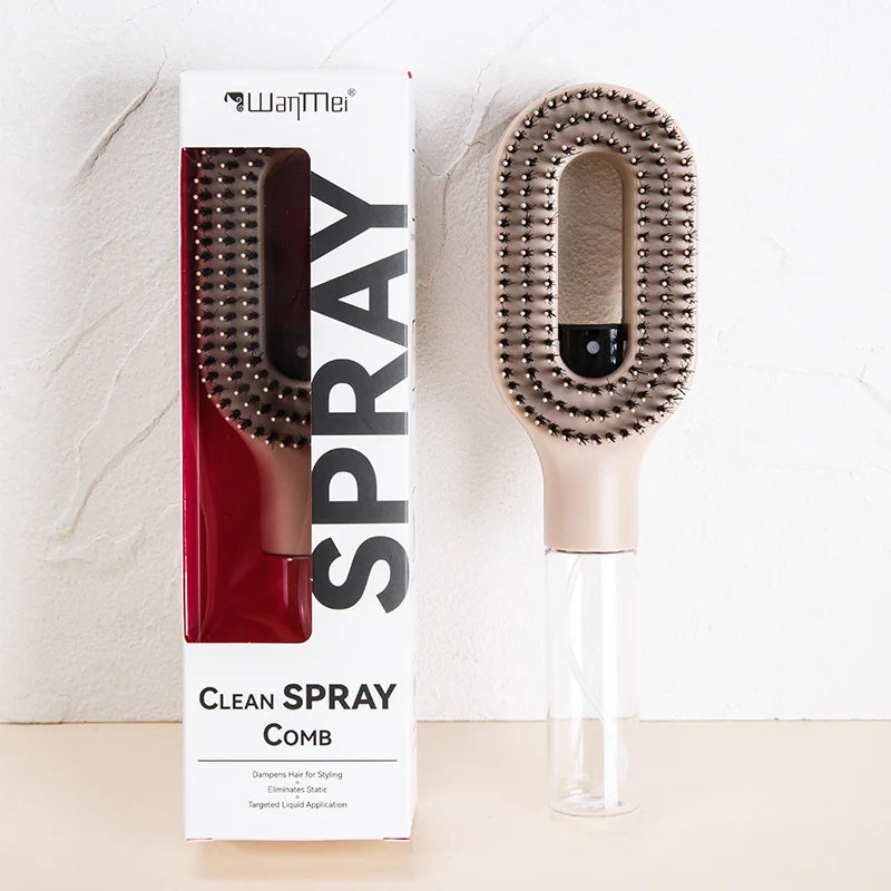 2-in-1 Hair Mist Brush – Smooth & Detangle