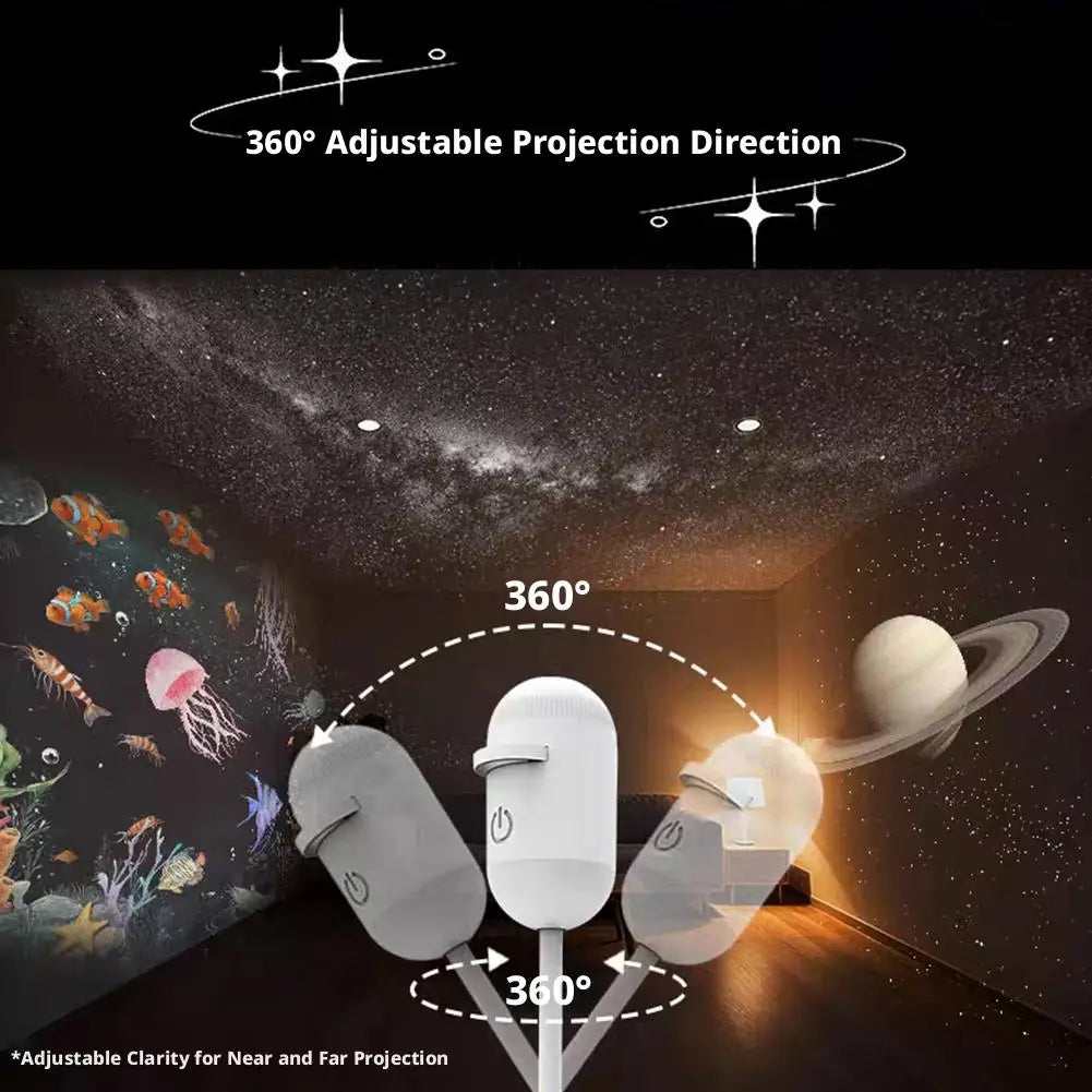 Galaxy Projector Light – Create a Magical Room 🌌