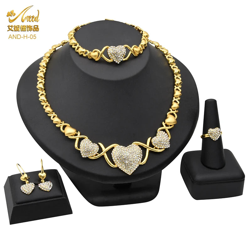 Golden Majesty Jewelry Set