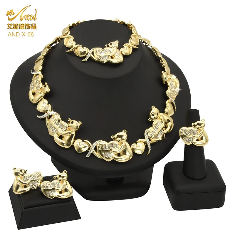 Golden Majesty Jewelry Set