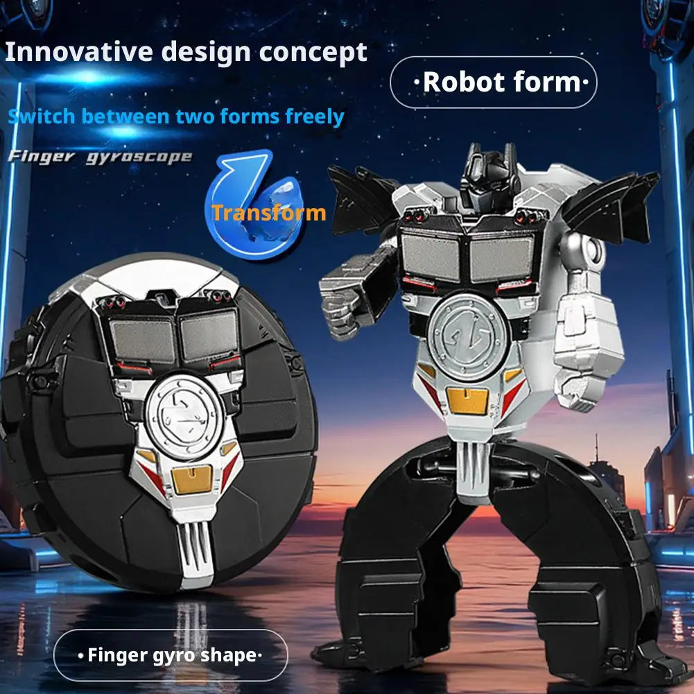 Transforming Fidget Spinner Toy – Robot Fun for Kids 🤖