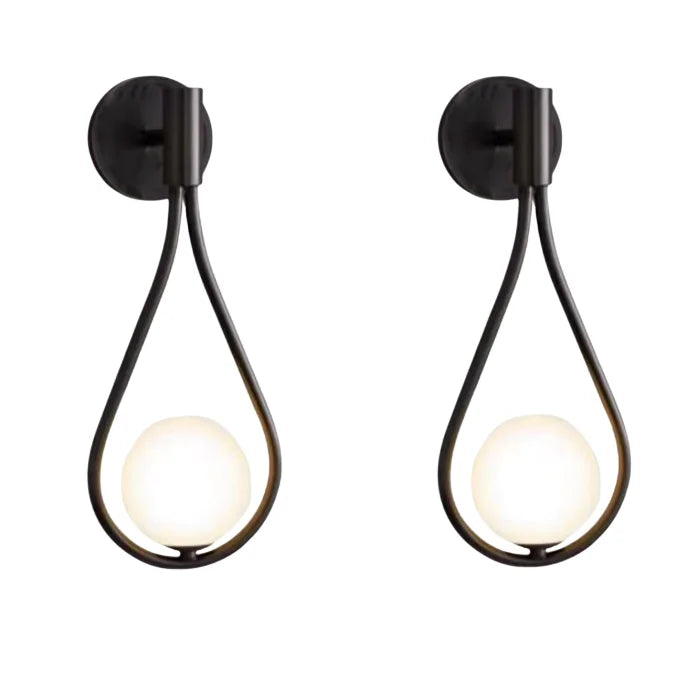 Aurora Glass Wall Light