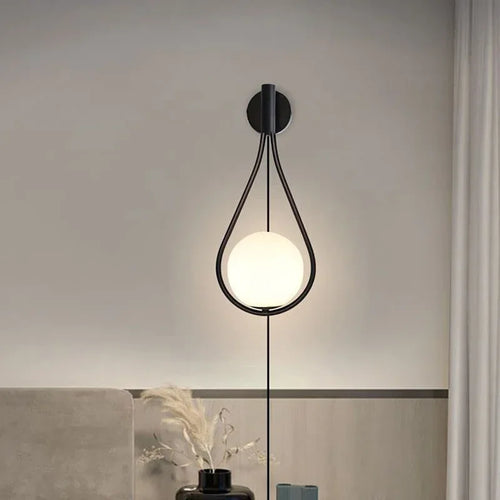 Aurora Glass Wall Light
