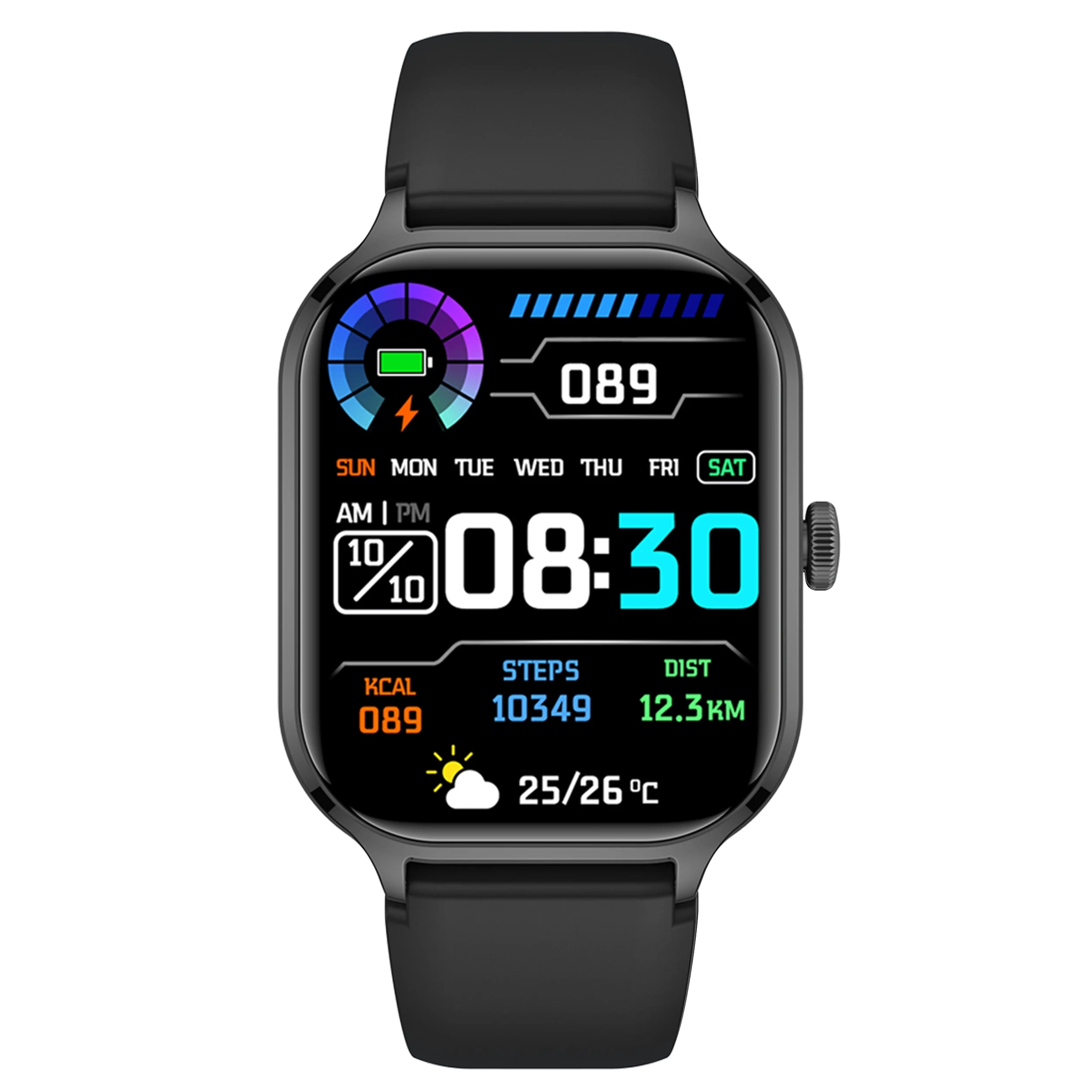 Smart Watch with Calling & Fitness Tracking – iPhone & Android Compatible