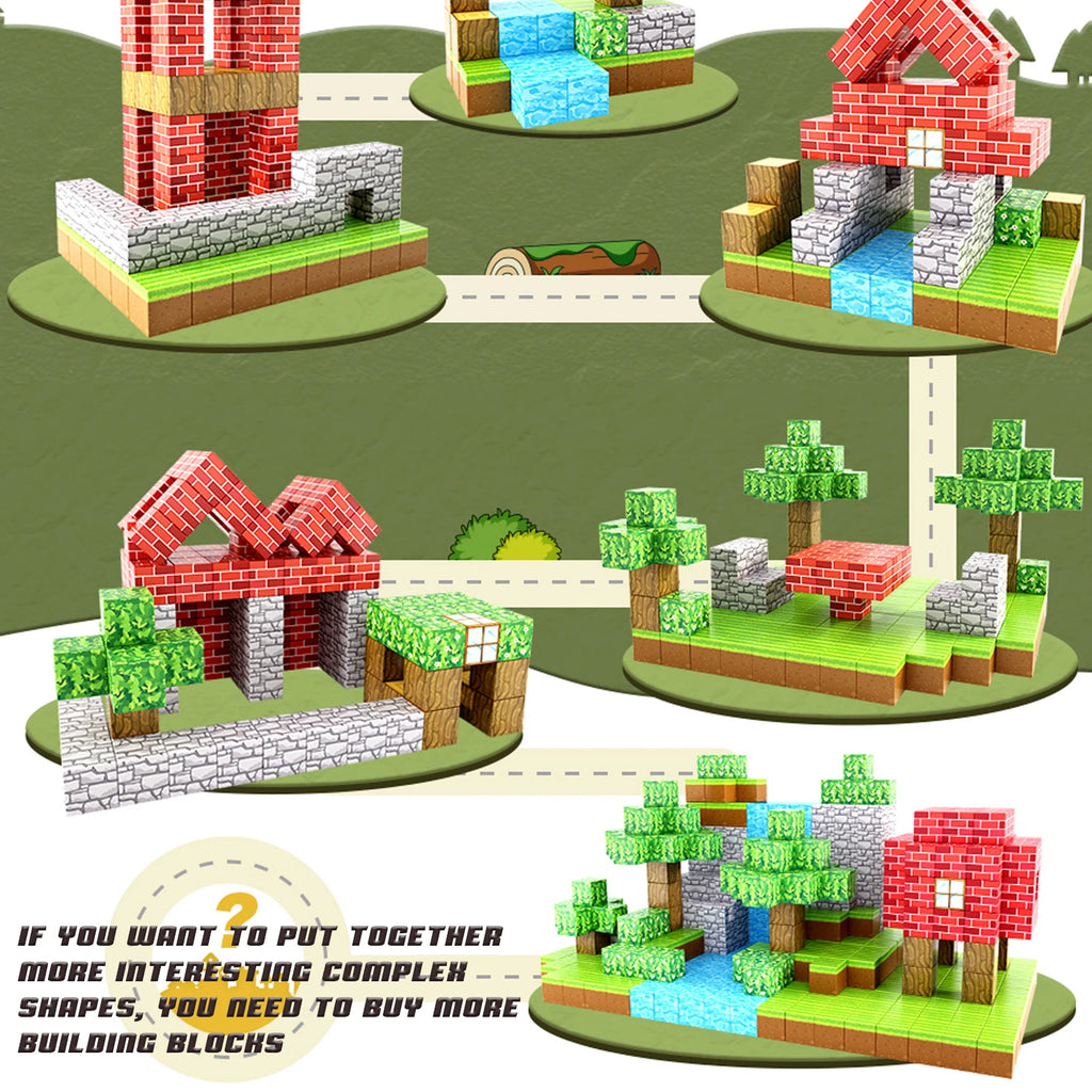 Magnetic Building Blocks for Kids – STEM Learning Toy Set