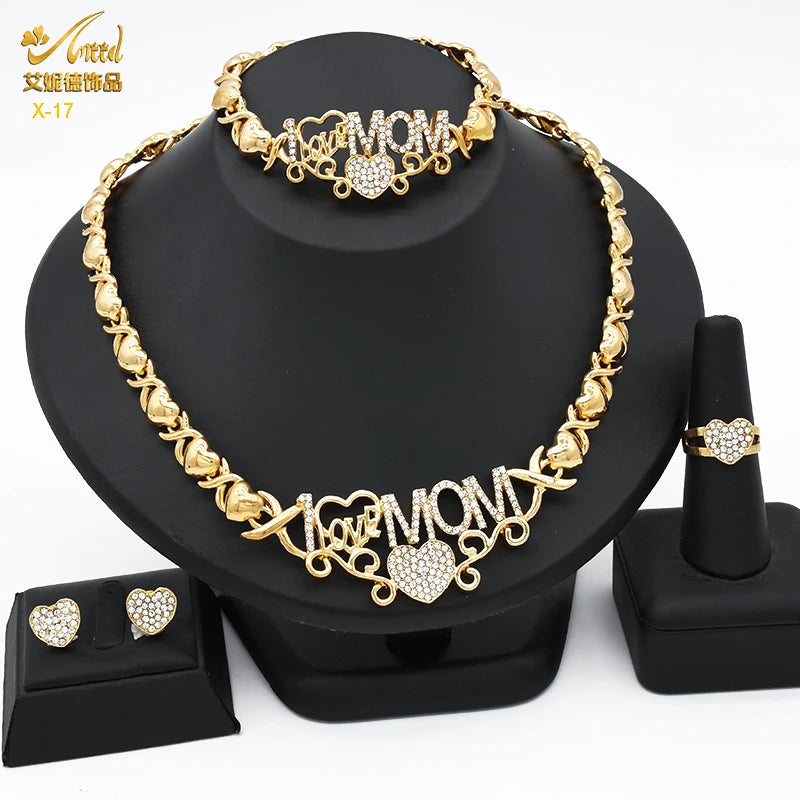 Golden Majesty Jewelry Set