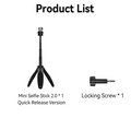 TELESIN Action Camera Tripod Stick