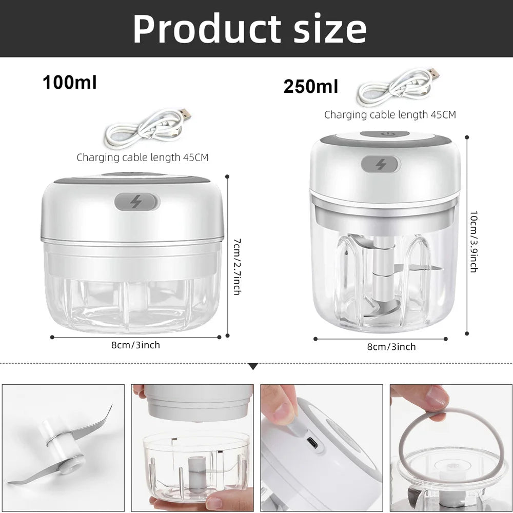 Pro Vegetable Chopper – 6 Blades