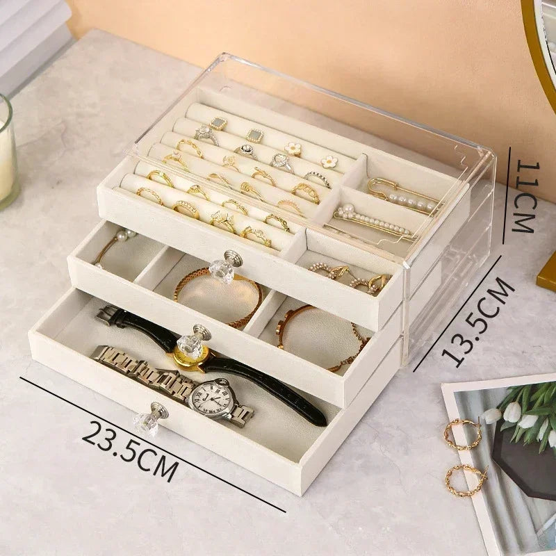 LuxeVault Jewelry Organizer