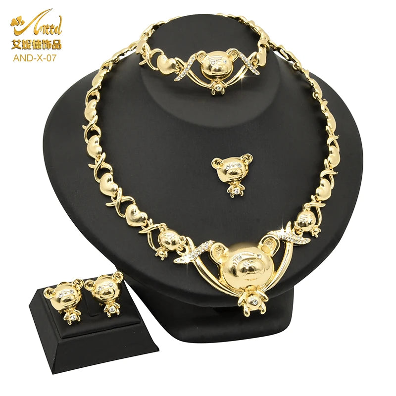 Golden Majesty Jewelry Set