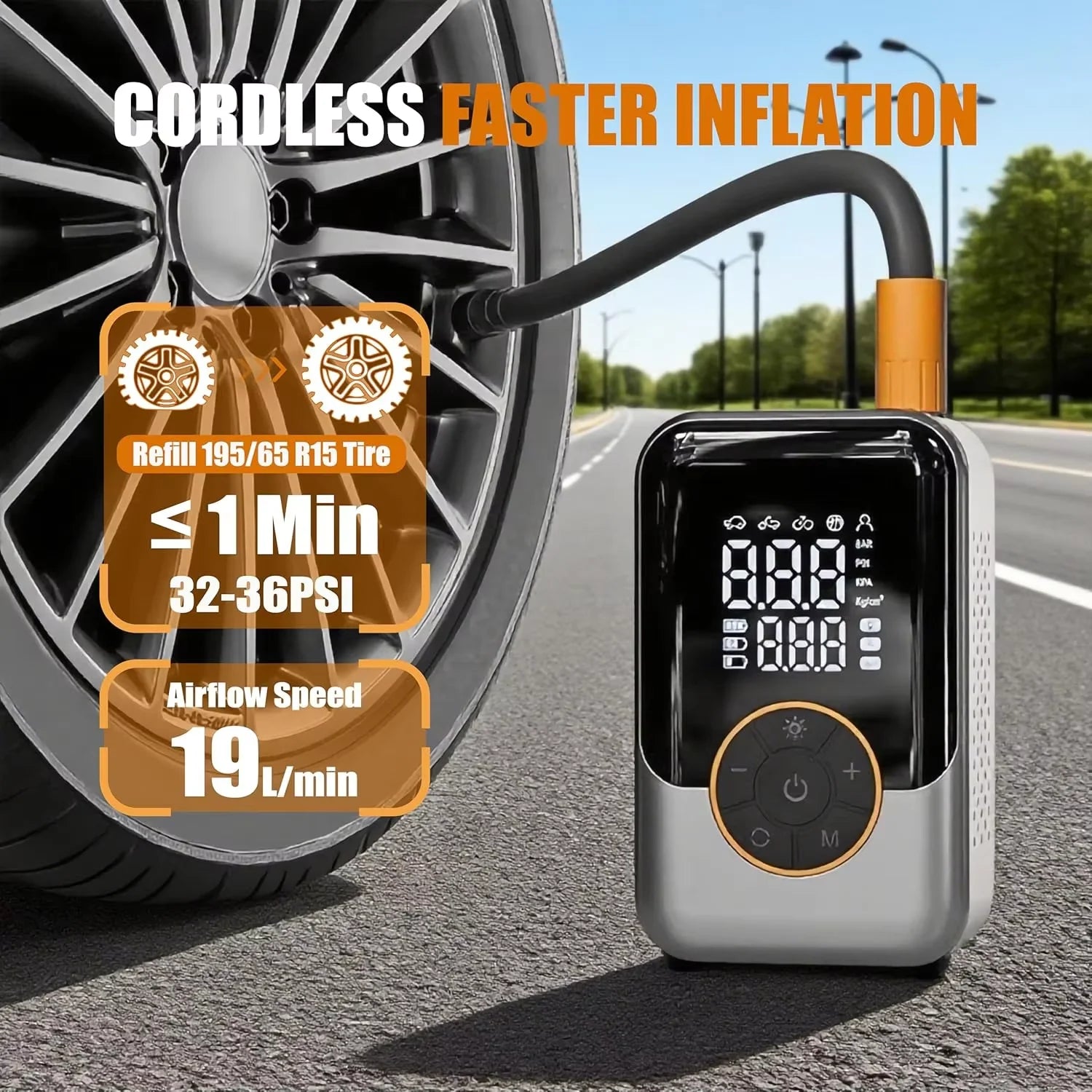 Portable Tire Inflator