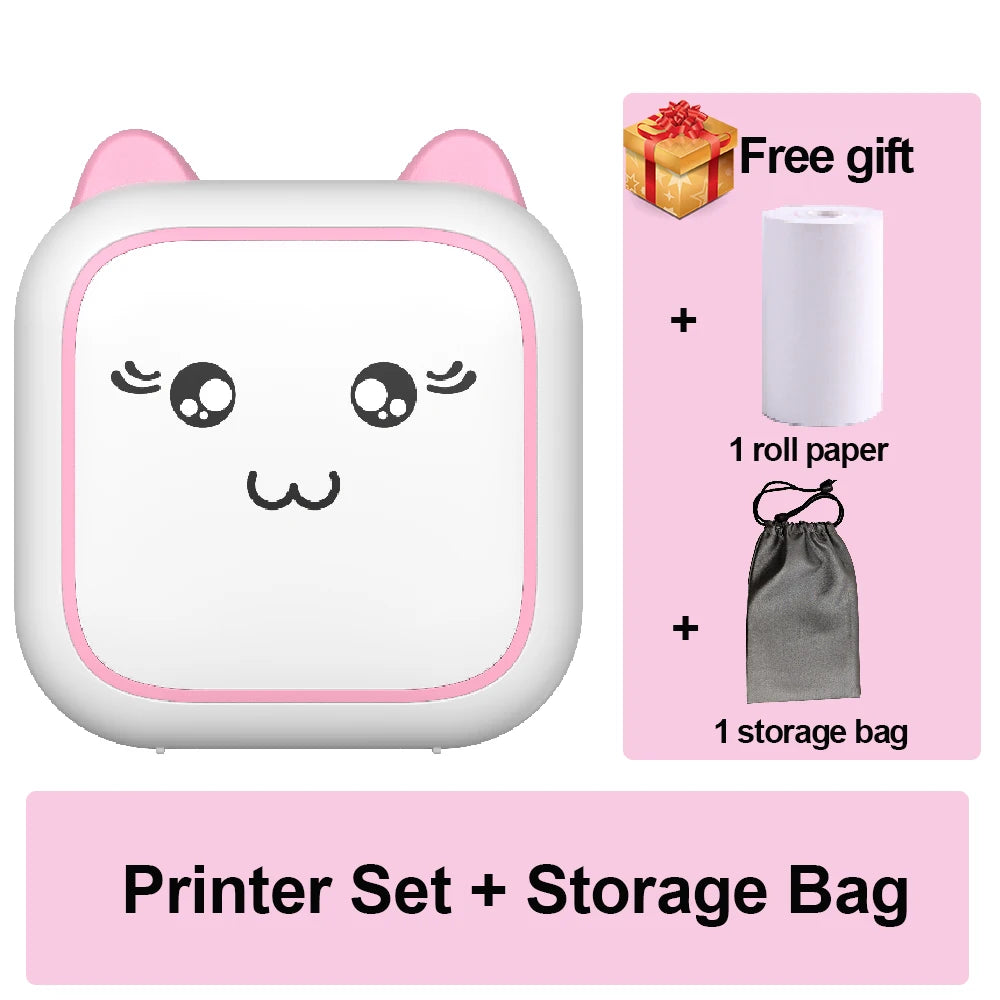 Mini Portable Printer – Print Anywhere Instantly 🖨️