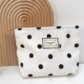 Aesthetic Makeup Pouch – Travel Cosmetic Bag 💄