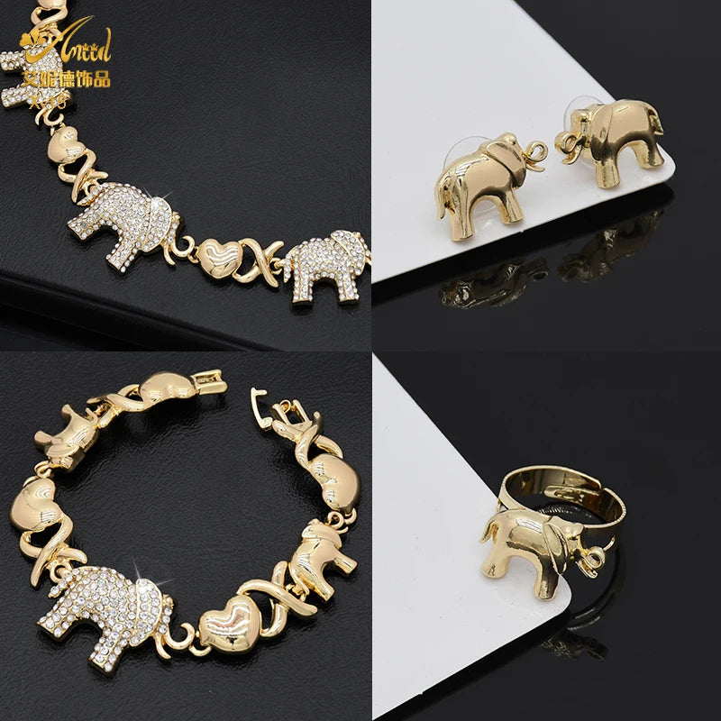 Golden Majesty Jewelry Set