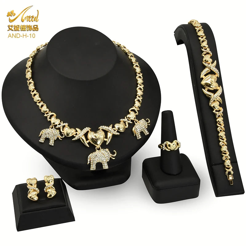 Golden Majesty Jewelry Set