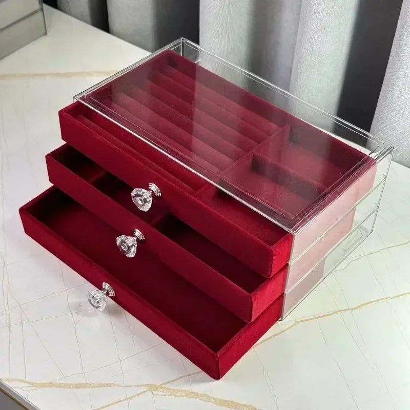 LuxeVault Jewelry Organizer