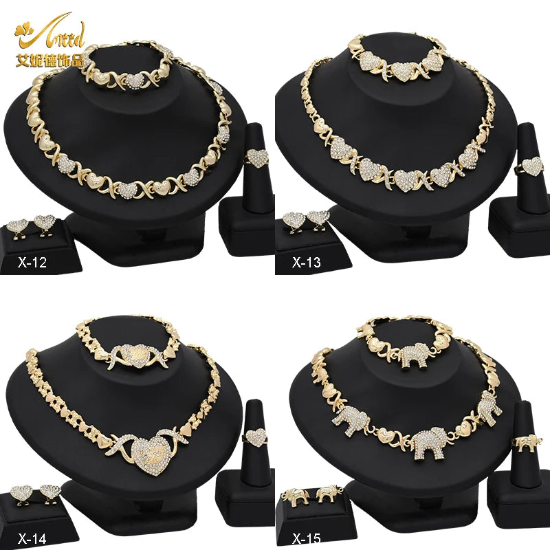 Golden Majesty Jewelry Set
