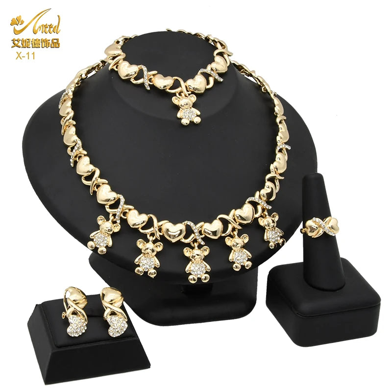 Golden Majesty Jewelry Set