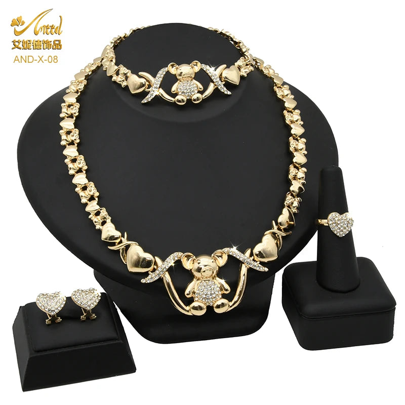 Golden Majesty Jewelry Set