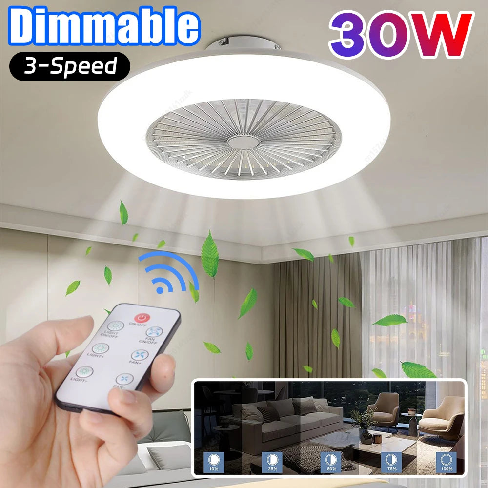 Smart Ceiling Fan Light