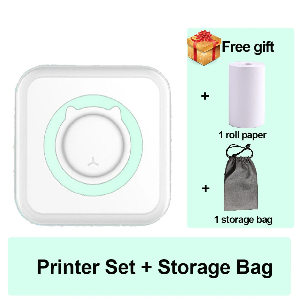 Mini Portable Printer – Print Anywhere Instantly 🖨️