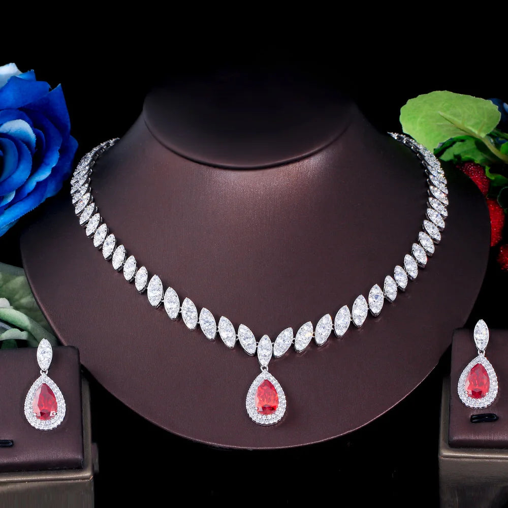 Sapphire Elegance Jewelry Set