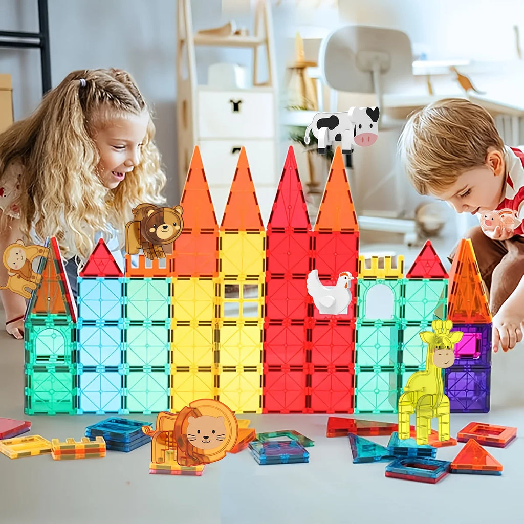 Magnetic Building Blocks Set – Creative Kids Toy 🧲