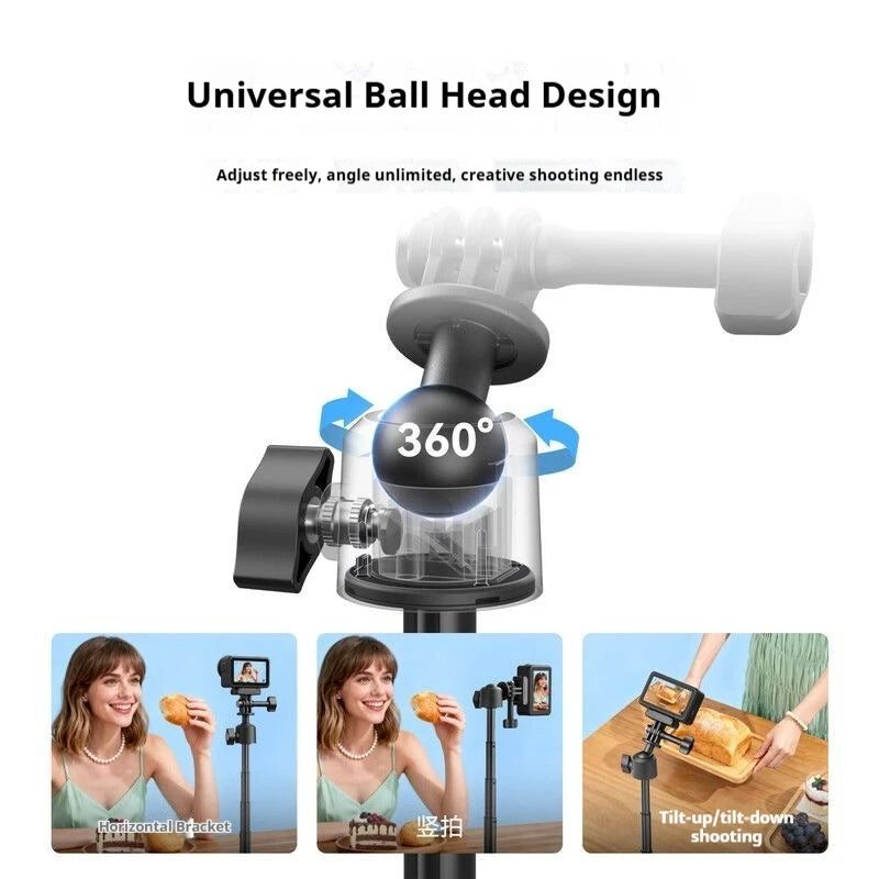 TELESIN Action Camera Tripod Stick
