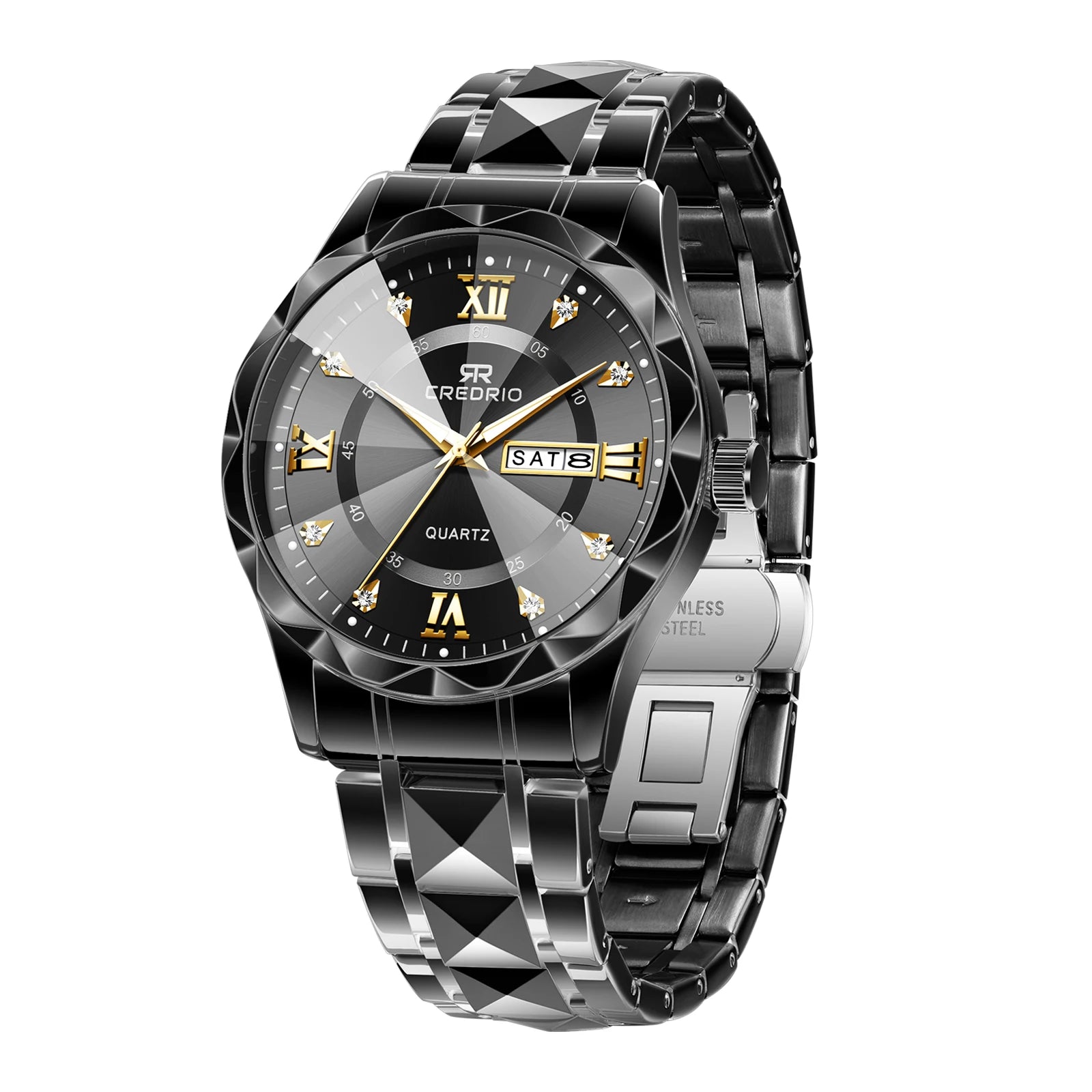 Men’s Luxury Quartz Watch – Waterproof & Luminous
