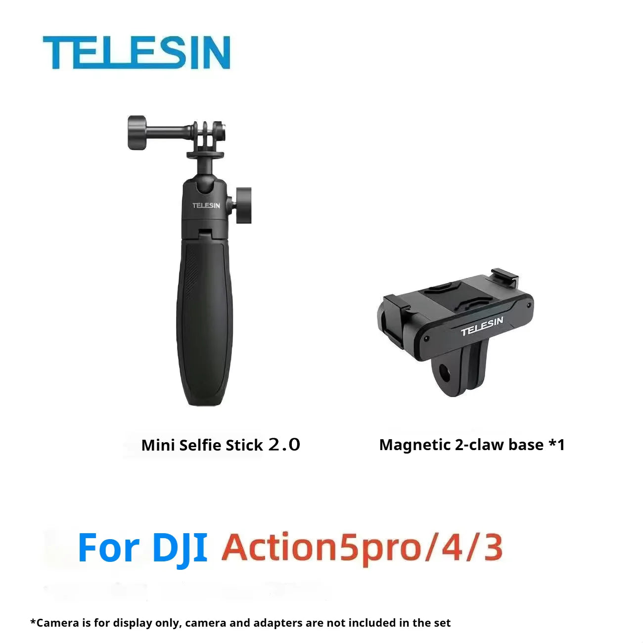 TELESIN Action Camera Tripod Stick