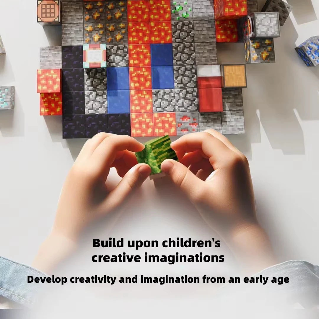 Magnetic Building Blocks Set – Creative STEM Toy for Kids