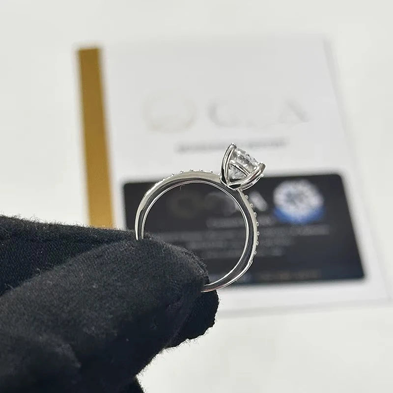 Eternal Shine Moissanite Ring