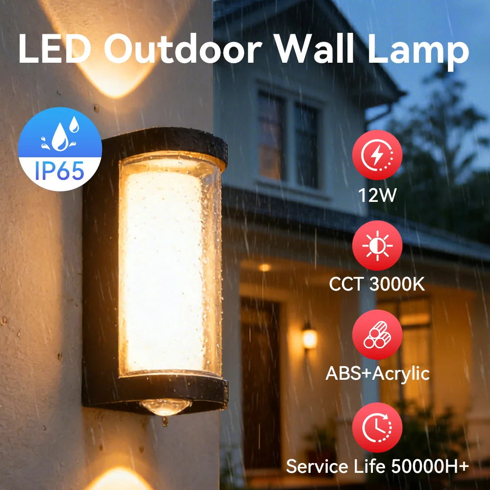Modern Outdoor Wall Light