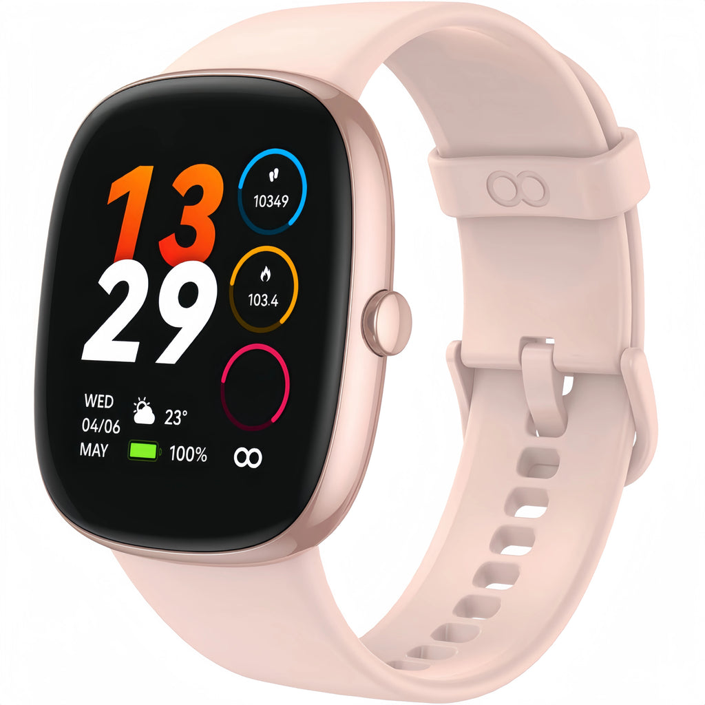 Smart Fitness Watch – Heart Rate, Sleep & Steps Tracking