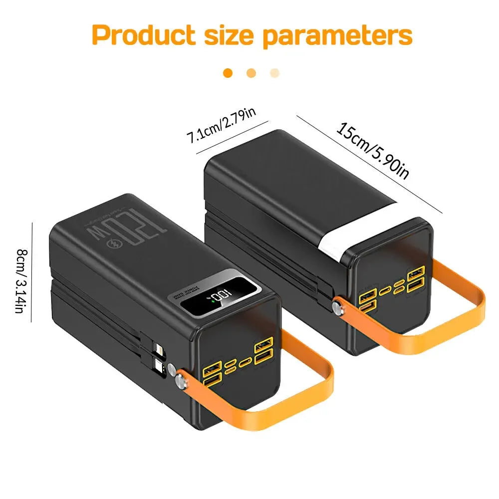 Portable Power Bank with Fast Charging – Multi Device Support
